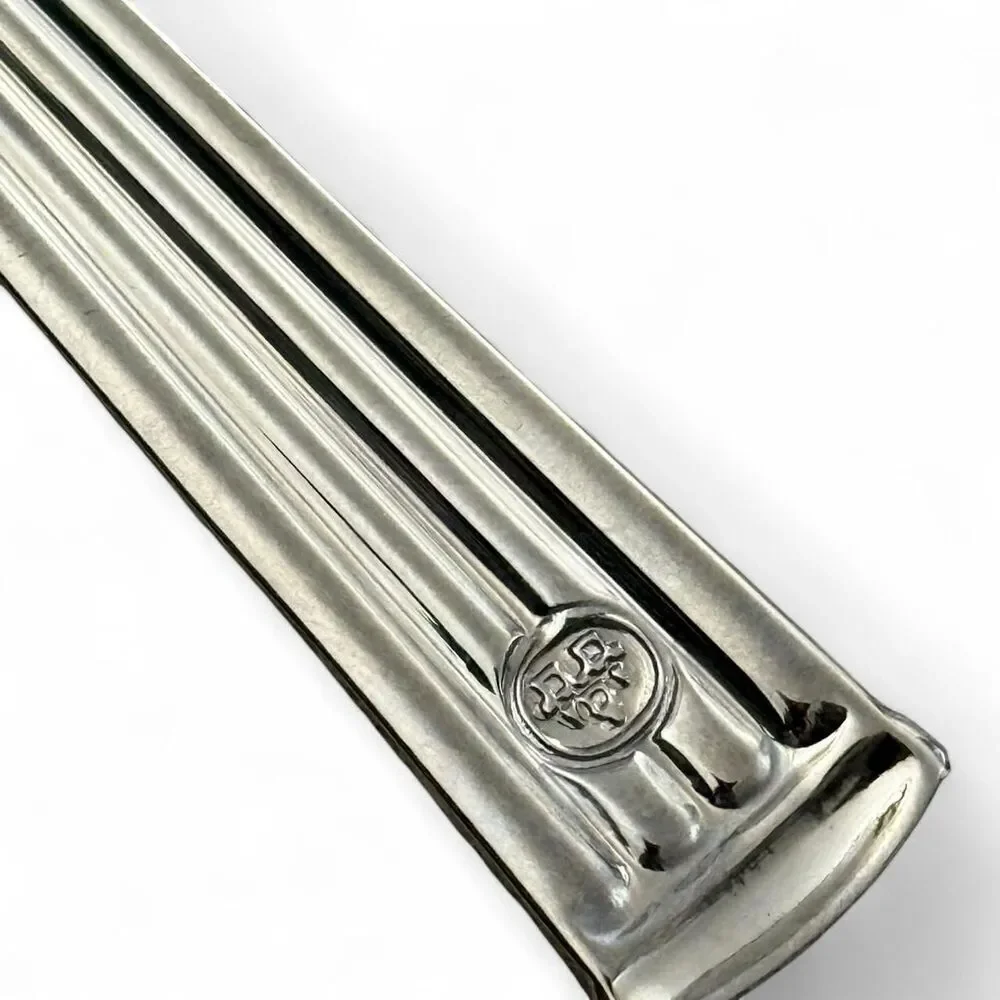 SAVANNAH Pfaltzgraff Schematics Mackenzie flatware pattern - Sugar Shell Spoon.